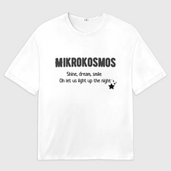 Футболка оверсайз мужская Mikrokosmos, цвет: 3D-принт