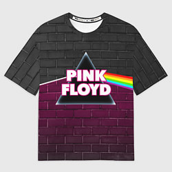 Футболка оверсайз мужская PINK FLOYD ПИНК ФЛОЙД, цвет: 3D-принт