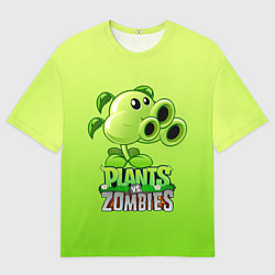 Мужская футболка оверсайз Lants vs Zombies - Тристрел