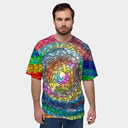 Футболка оверсайз мужская Я в своем познании, цвет: 3D-принт — фото 2