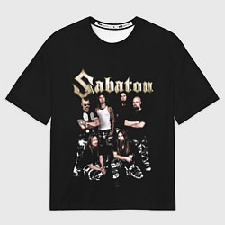 Футболка оверсайз мужская SABATON САБАТОН, цвет: 3D-принт