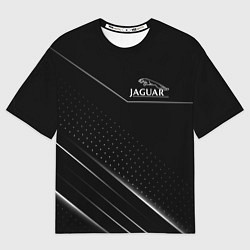 Футболка оверсайз мужская Jaguar , Ягуар, цвет: 3D-принт