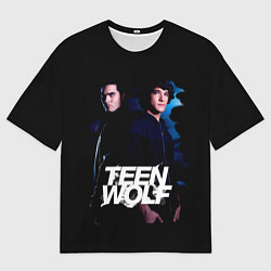 Мужская футболка оверсайз Волчонок Teen Wolf