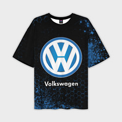 Мужская футболка оверсайз Volkswagen - Объемный