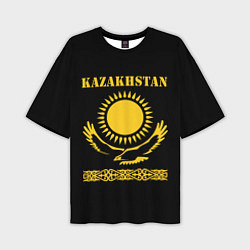 Мужская футболка оверсайз KAZAKHSTAN Казахстан