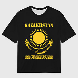 Мужская футболка оверсайз KAZAKHSTAN Казахстан