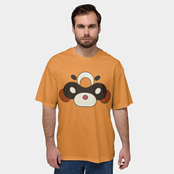 Футболка оверсайз мужская Genshin Impact - Гоба, цвет: 3D-принт — фото 2