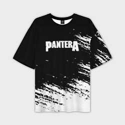 Футболка оверсайз мужская Pantera Logo, цвет: 3D-принт