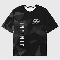 Футболка оверсайз мужская Infiniti Инфинити, цвет: 3D-принт