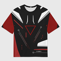 Футболка оверсайз мужская Сайрекс Сyrex CS GO, цвет: 3D-принт