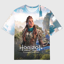 Мужская футболка оверсайз Aloy Элой Horizon