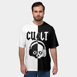 Футболка оверсайз мужская TDG CULT ACDC, цвет: 3D-принт — фото 2