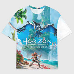 Футболка оверсайз мужская Horizon Запретный Запад Элой, цвет: 3D-принт