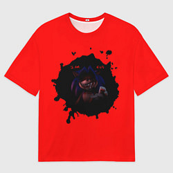 Мужская футболка оверсайз Sonic Sonic exe