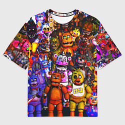Футболка оверсайз мужская Fnaf UCN, цвет: 3D-принт