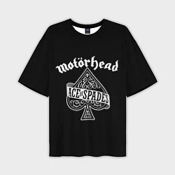 Мужская футболка оверсайз Motorhead Моторхед