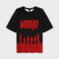 Мужская футболка оверсайз Linkin Park Линкин Парк
