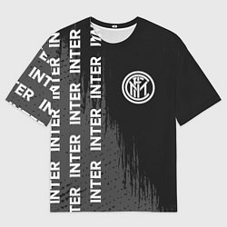 Футболка оверсайз мужская ИНТЕР Краски, цвет: 3D-принт