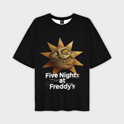 Мужская футболка оверсайз Five Nights at Freddys: Security Breach Воспитател