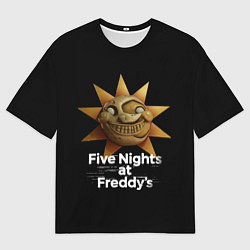 Мужская футболка оверсайз Five Nights at Freddys: Security Breach Воспитател