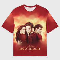 Футболка оверсайз мужская Новая луна, цвет: 3D-принт