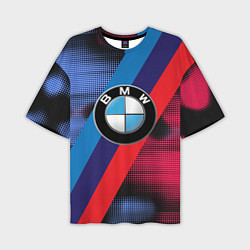 Футболка оверсайз мужская BMW Luxury, цвет: 3D-принт
