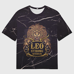 Футболка оверсайз мужская LEO!, цвет: 3D-принт