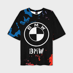 Мужская футболка оверсайз BMW BMW - Камуфляж