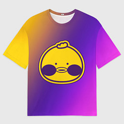 Мужская футболка оверсайз ЛАЛАФАНФАН УТЯ УТОЧКА Lalafanfan