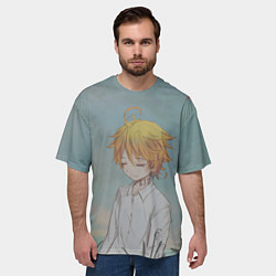 Футболка оверсайз мужская Милашка Эмма, цвет: 3D-принт — фото 2