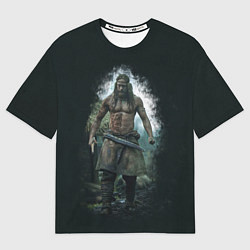 Футболка оверсайз мужская Северянин Амлет, цвет: 3D-принт