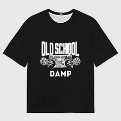 Футболка оверсайз мужская HIP HOP Старая школа, цвет: 3D-принт