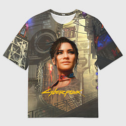 Мужская футболка оверсайз Panam cyberpunk 2077