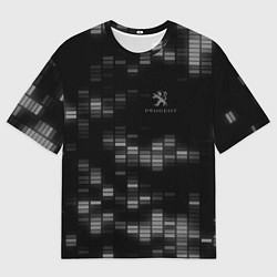 Мужская футболка оверсайз Peugeot пежо