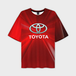 Мужская футболка оверсайз Toyota тойота