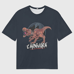 Мужская футболка оверсайз Carnivora Хищник