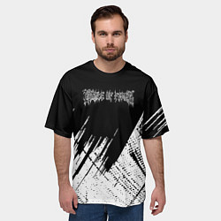 Футболка оверсайз мужская Cradle of Filth, цвет: 3D-принт — фото 2