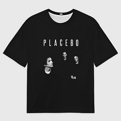 Футболка оверсайз мужская Троица Плацебо, цвет: 3D-принт