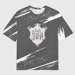 Мужская футболка оверсайз Dont starve