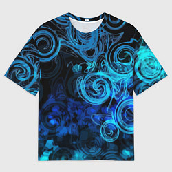 Футболка оверсайз мужская Fashion pattern 2078, цвет: 3D-принт