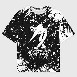 Футболка оверсайз мужская Ghostemane texture, цвет: 3D-принт