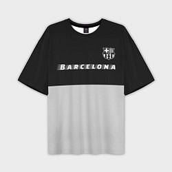 Мужская футболка оверсайз БАРСЕЛОНА Barcelona Графика