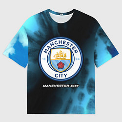 Футболка оверсайз мужская МАНЧЕСТЕР СИТИ Manchester City 5, цвет: 3D-принт