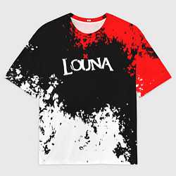 Футболка оверсайз мужская Louna band, цвет: 3D-принт