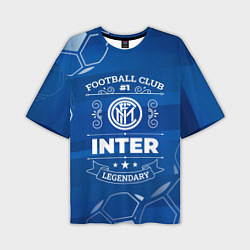 Футболка оверсайз мужская Inter FC 1, цвет: 3D-принт