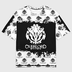 Мужская футболка оверсайз Overlord паттерн