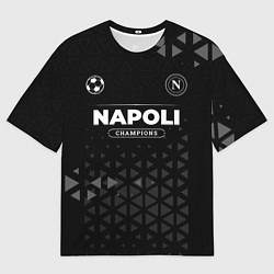 Мужская футболка оверсайз Napoli Форма Champions