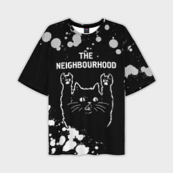 Мужская футболка оверсайз The Neighbourhood Rock Cat