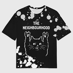 Мужская футболка оверсайз The Neighbourhood Rock Cat