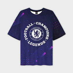 Мужская футболка оверсайз Chelsea Легенды Чемпионы